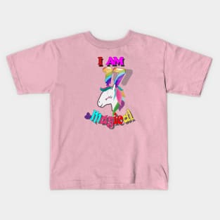 unicorn 17th birthday: I am 17 and magical Kids T-Shirt